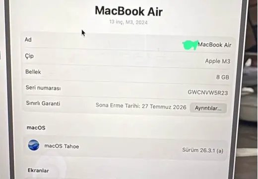 MacBook Air M3