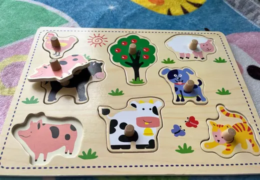 0-3 yaş bebek puzzle