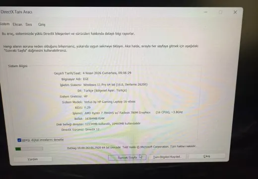 Hp Victus 16