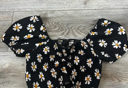 Çiçekli crop