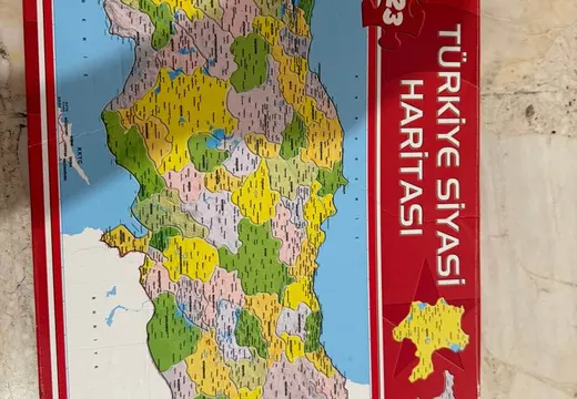 Türkiye siyasi haritası puzzle