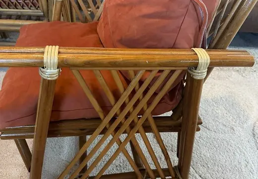 Bamboo Rattan seti