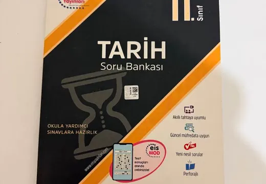 Matematik ve tarih 11 sınıf test kitabı