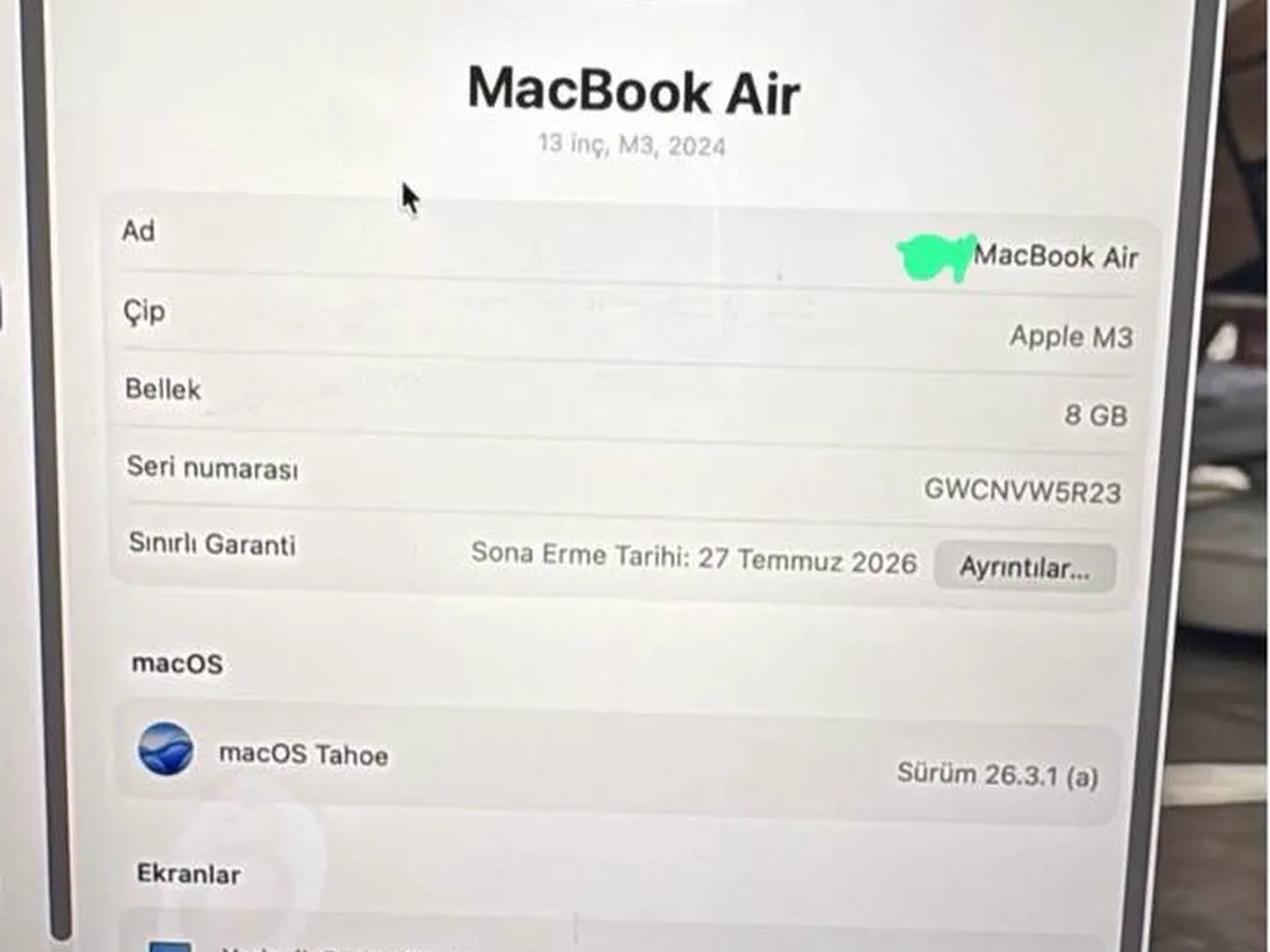 MacBook Air M3