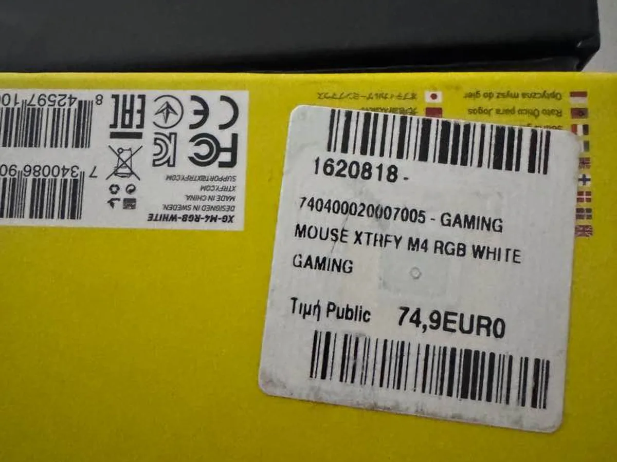 Xtrfy oyuncu mouse