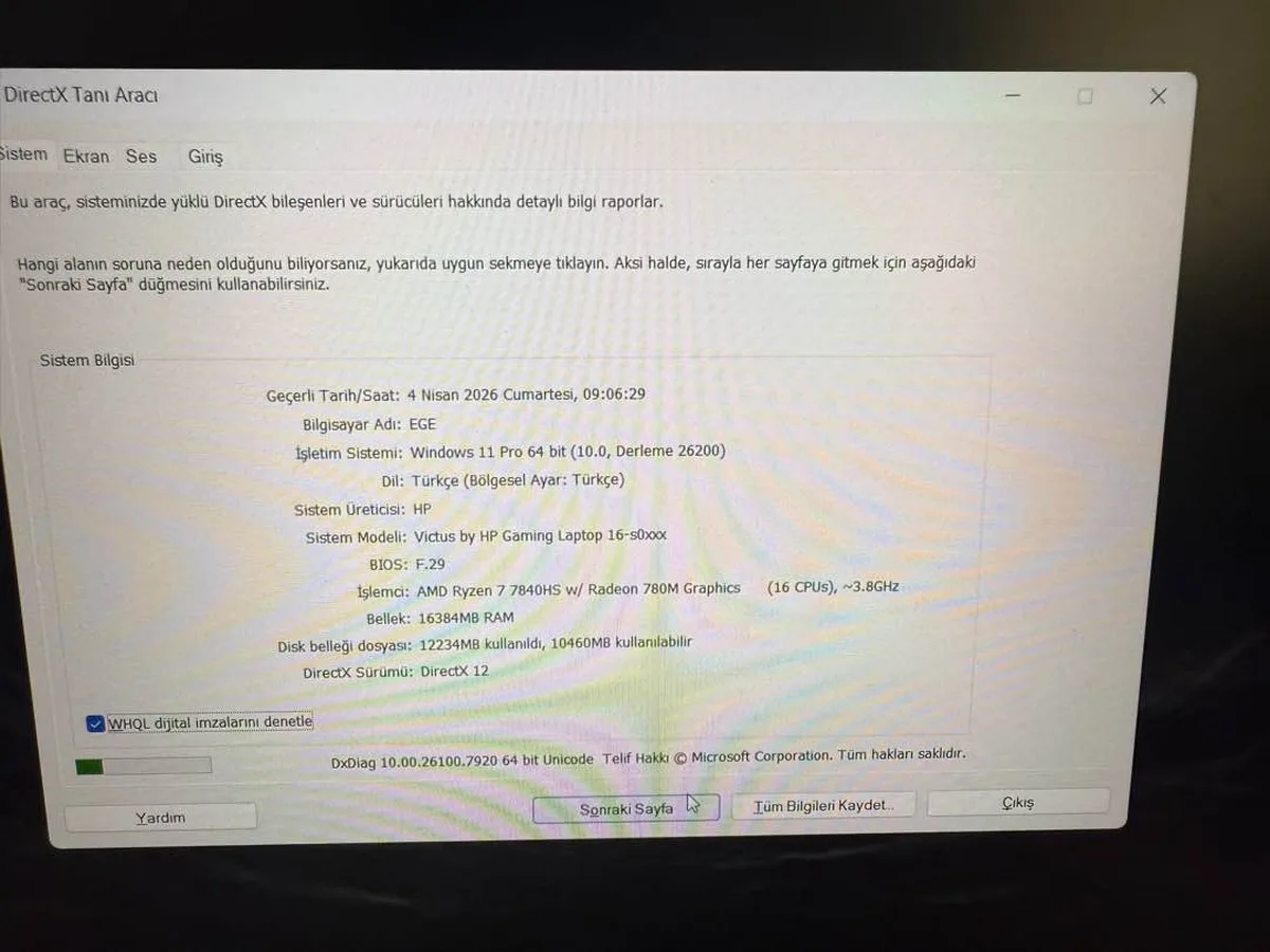 Hp Victus 16