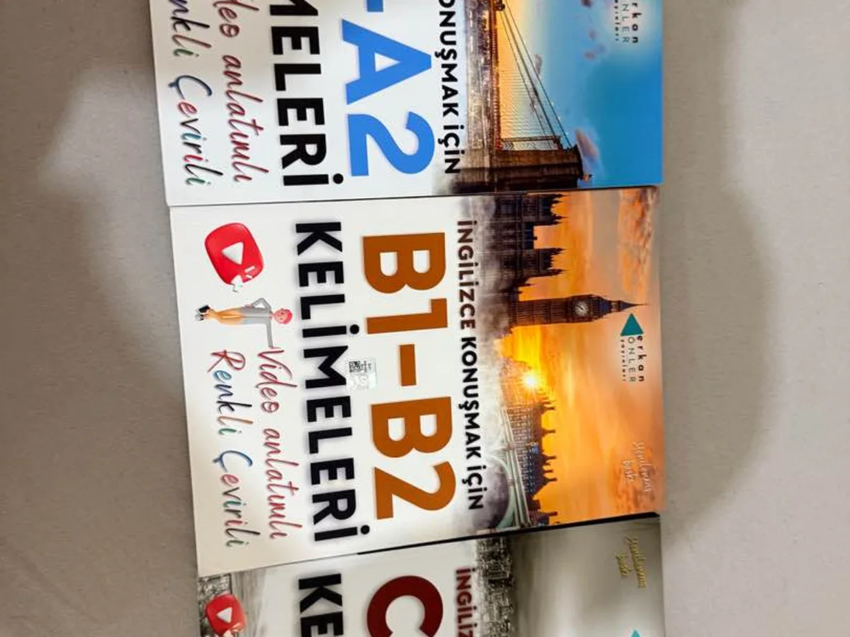 İngilizce Konuşmak İçin Kelimeler Kitap Seti (3 Kitap)