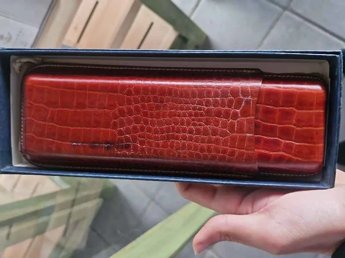 Orijinal deri açılır kapanır