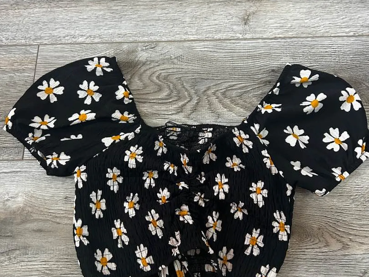 Çiçekli crop