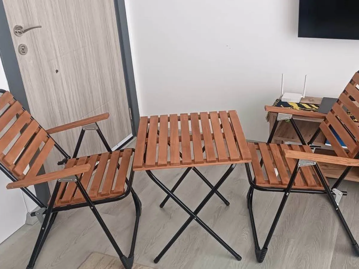 2 kişilik Bahçe, balkon takımı