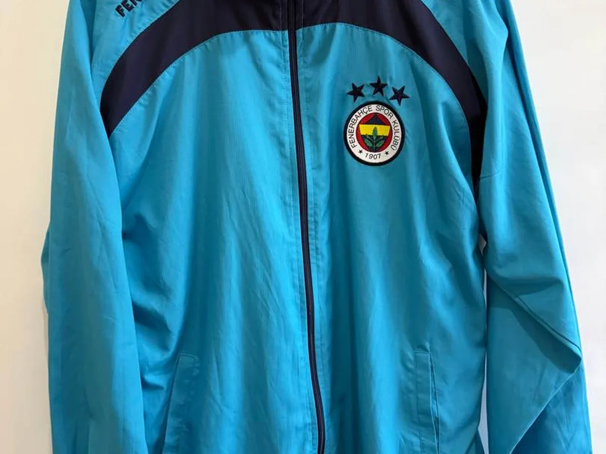 Orijinal Fenerbahçe 2008-2009 Vintage Yağmurluk (S Beden)