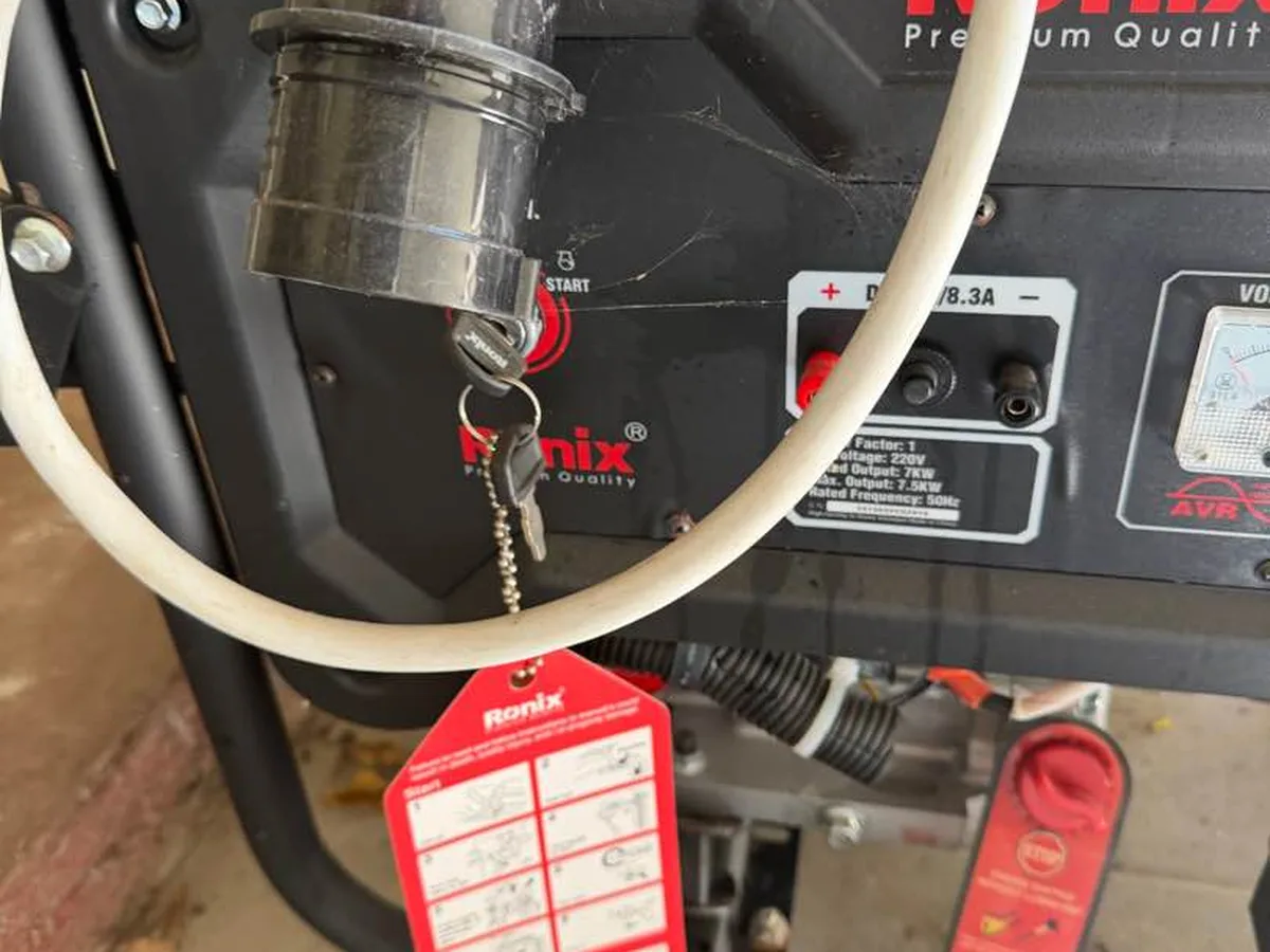 7.2kw benzinli jeneratör