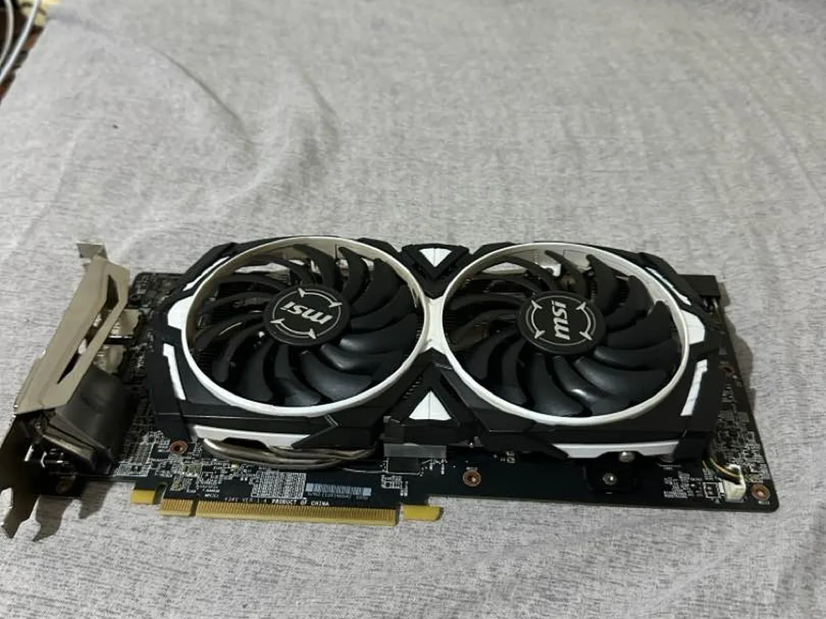MSİ RX580 8Gb Armor oc