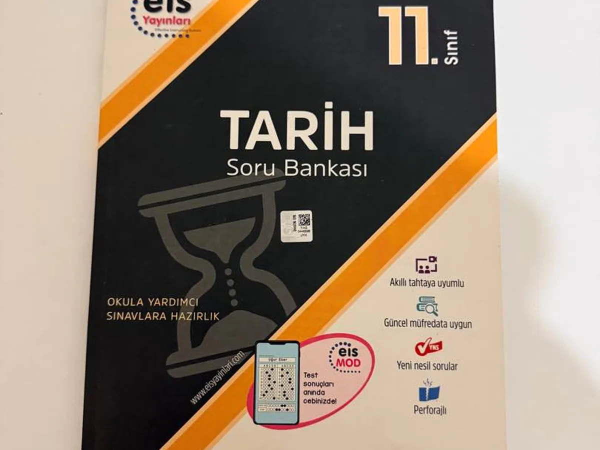 Matematik ve tarih 11 sınıf test kitabı