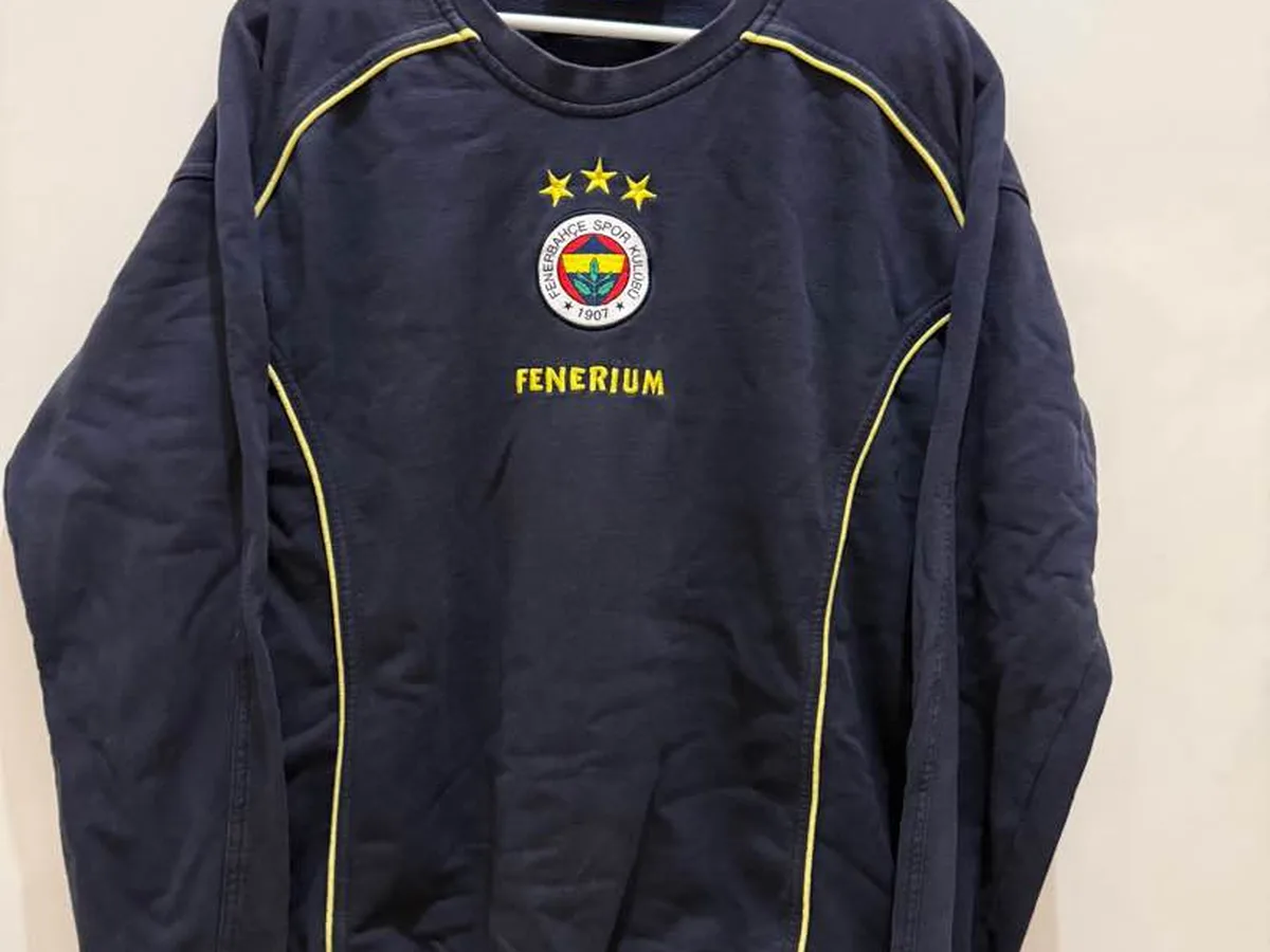 Orijinal Fenerbahçe 2003-2004 Vintage Sweatshirt (S Beden)
