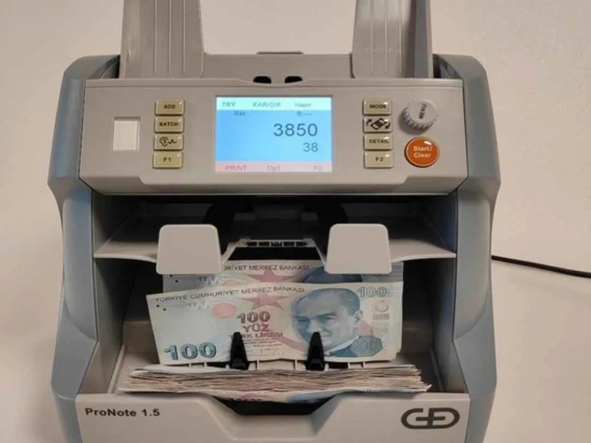 Giesecke+Devrient ProNote 1.5 Para Sayma Makinesi