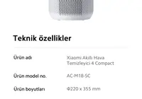 Xiaomi hava temizleyici 3