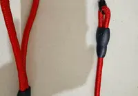 Sıfır Kırmızı Renkli Köpek Yürüyüş ve Eğitim Tasması 2