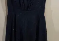 Lacivert elbise 1